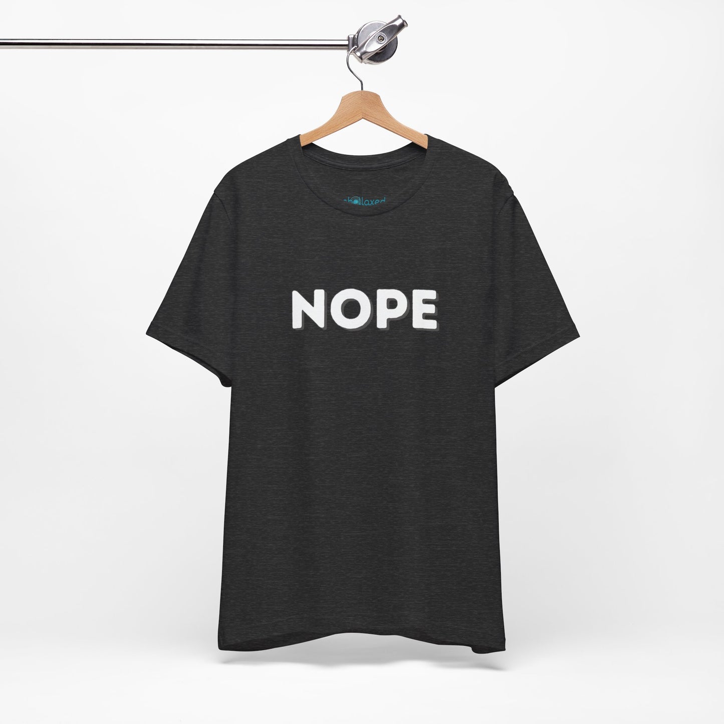 NOPE Graphic Tee — Minimalist Statement T-Shirt