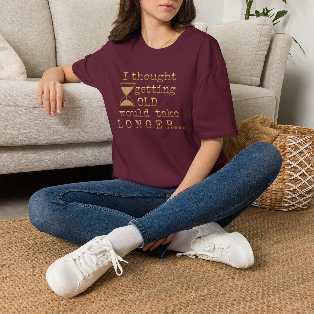 Funny Birthday T-Shirt — “I Thought Getting Old Would Take Longer”