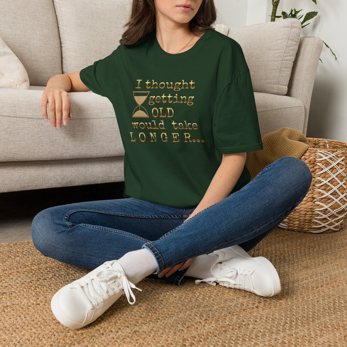 Funny Birthday T-Shirt — “I Thought Getting Old Would Take Longer”