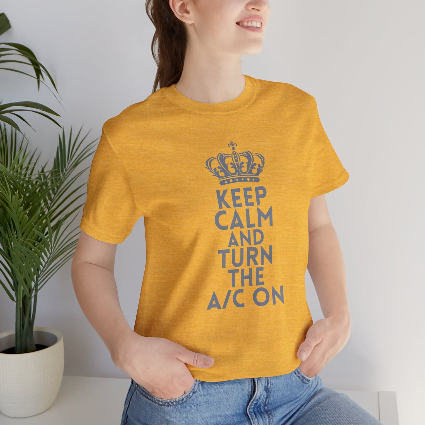 Keep Calm and Turn the A/C On T-Shirt