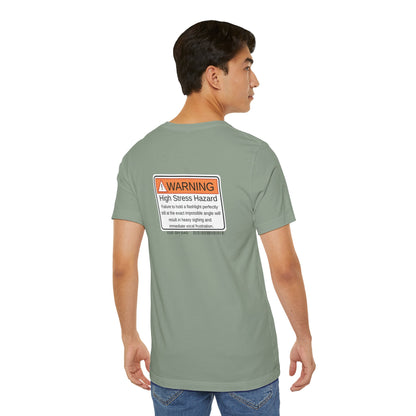 "High Stress Hazard" Dad Tee - Father's Day Gift