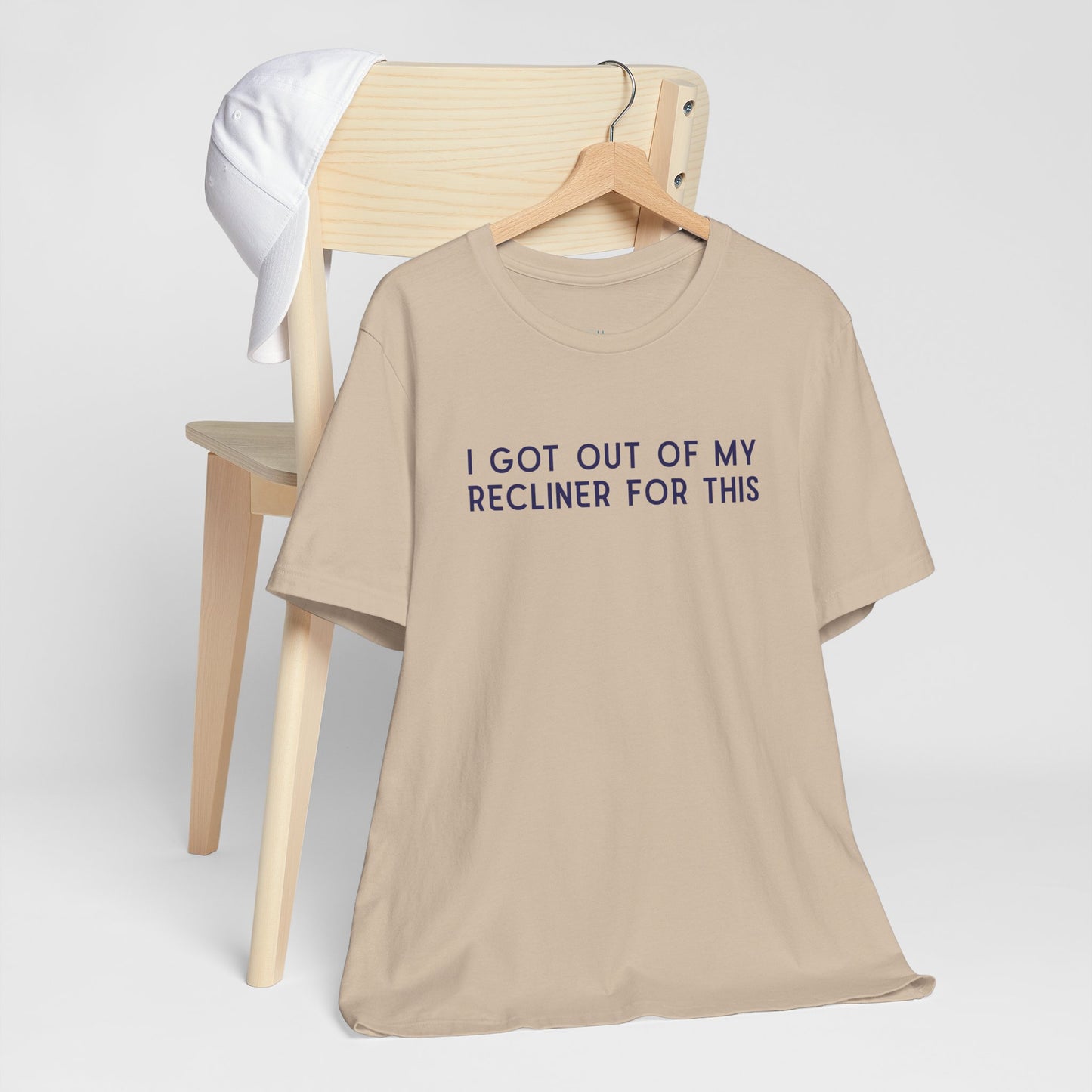 "I Got Out Of My Recliner For This" Dad T-Shirt — Funny Father's Day Gift