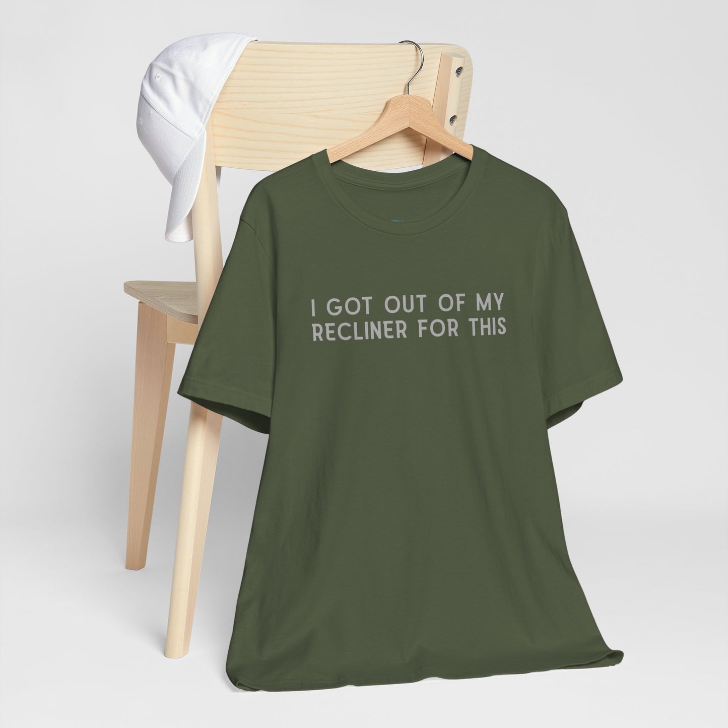 "I Got Out Of My Recliner For This" Dad T-Shirt — Funny Father's Day Gift