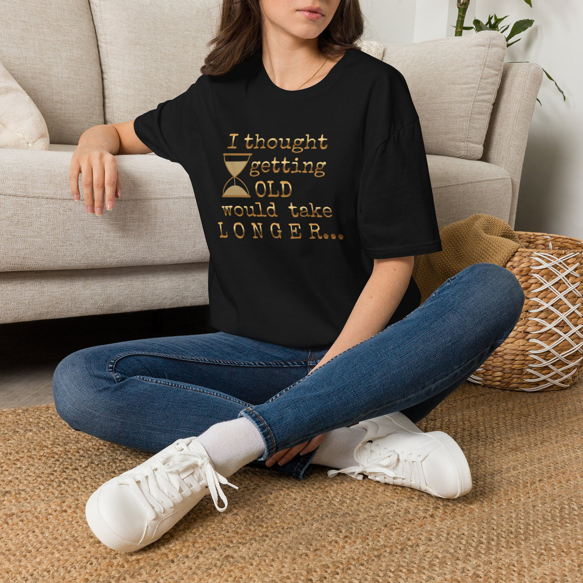Funny Birthday T-Shirt — “I Thought Getting Old Would Take Longer”