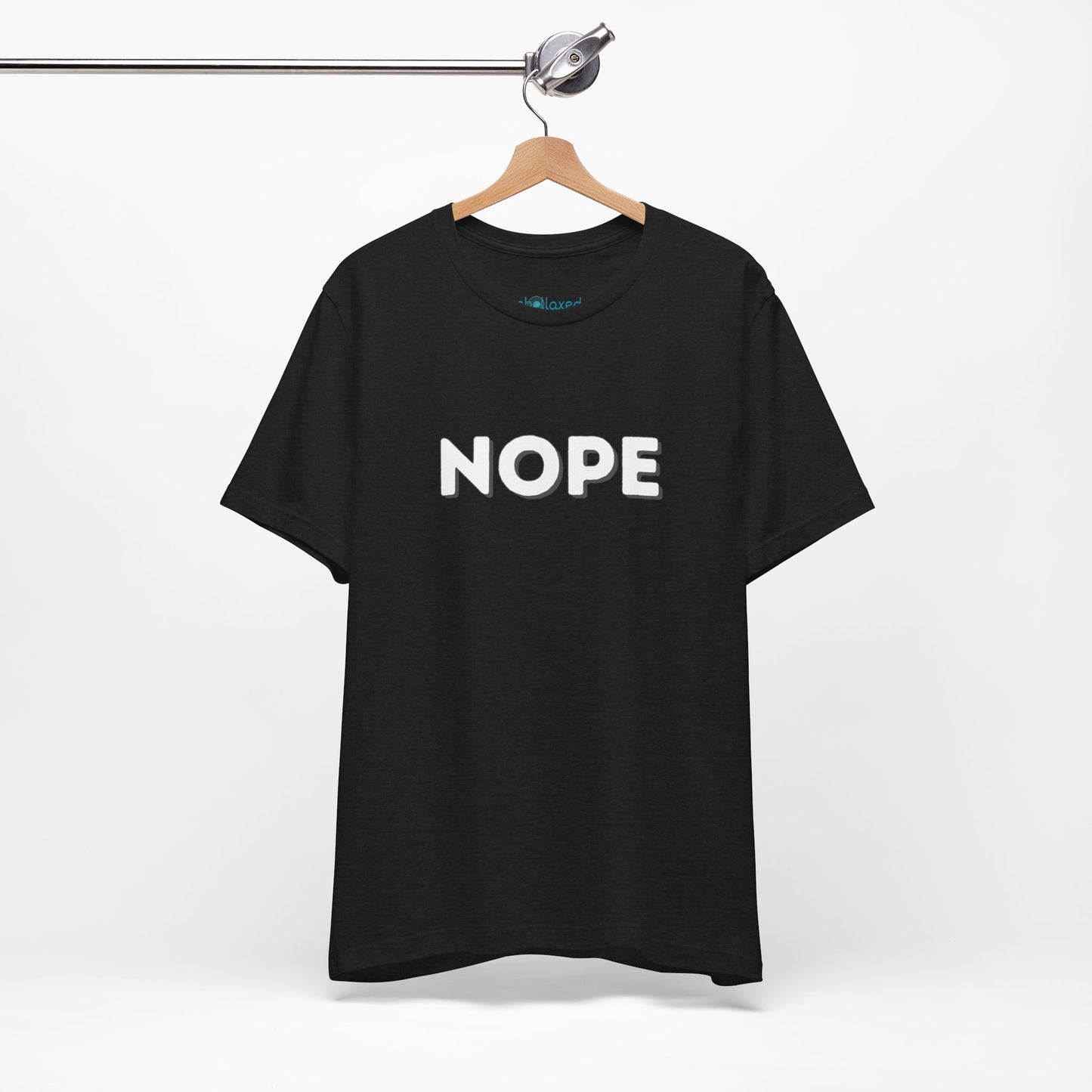 NOPE Graphic Tee — Minimalist Statement T-Shirt