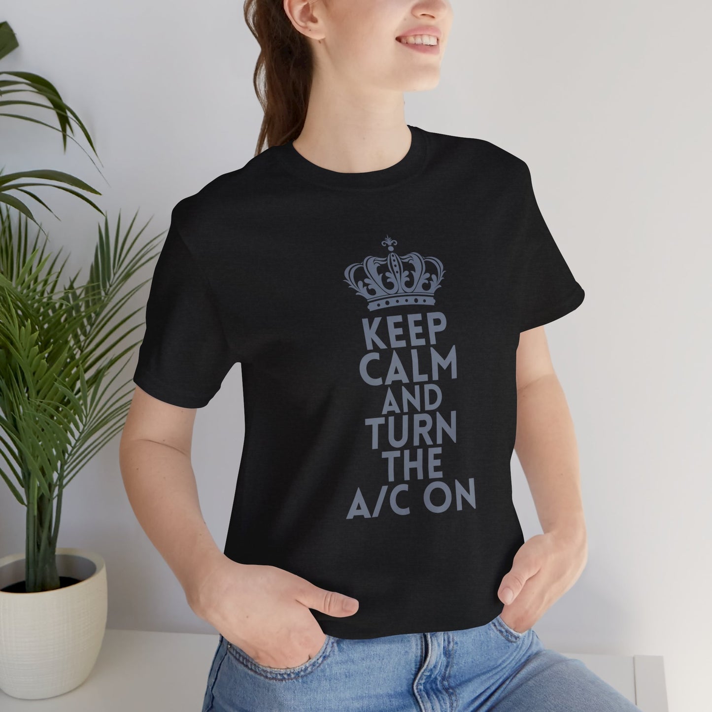 Keep Calm and Turn the A/C On T-Shirt