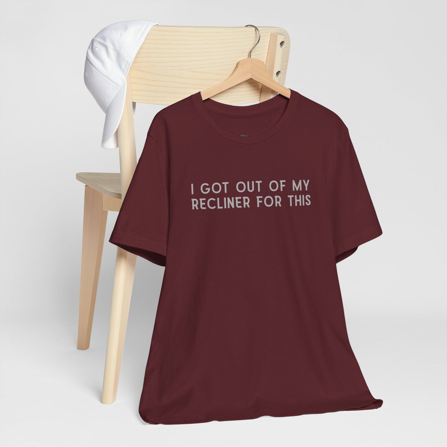 "I Got Out Of My Recliner For This" Dad T-Shirt — Funny Father's Day Gift