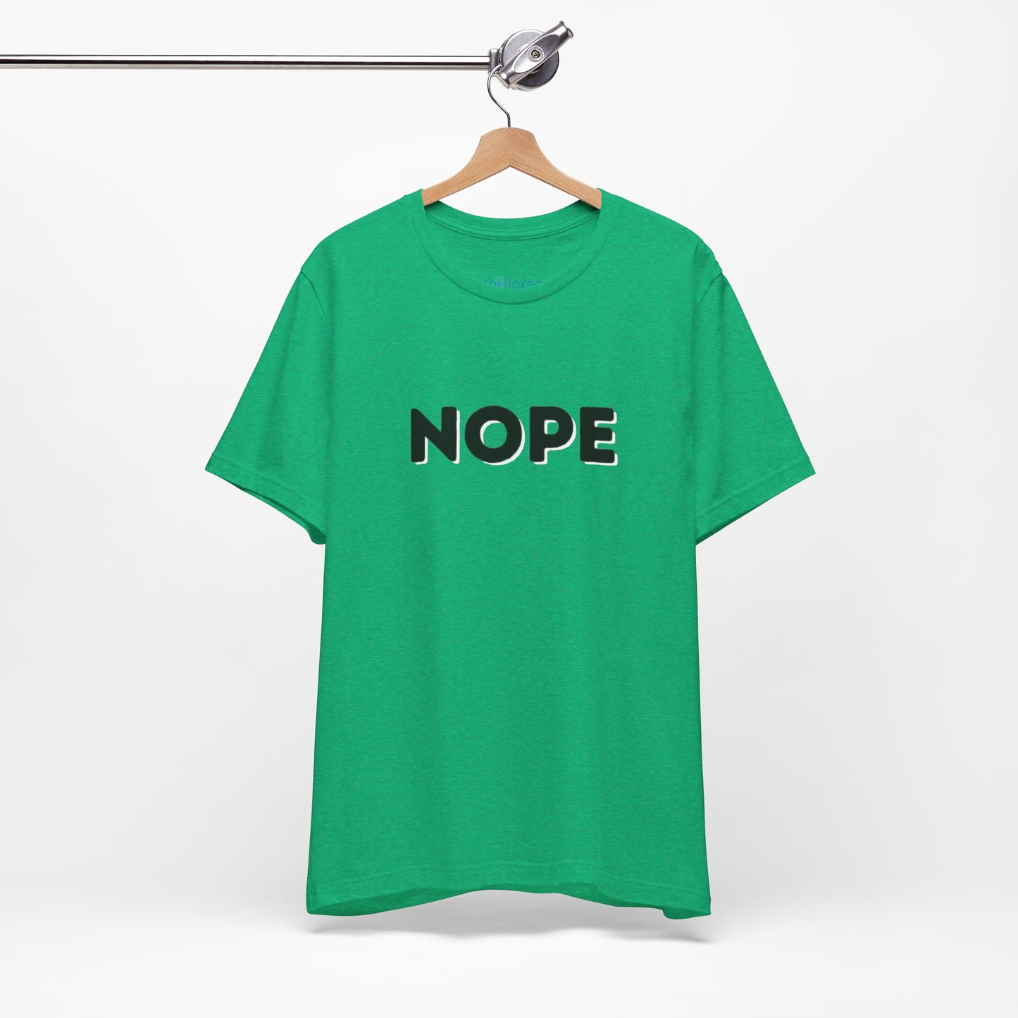 NOPE Graphic Tee — Minimalist Statement T-Shirt