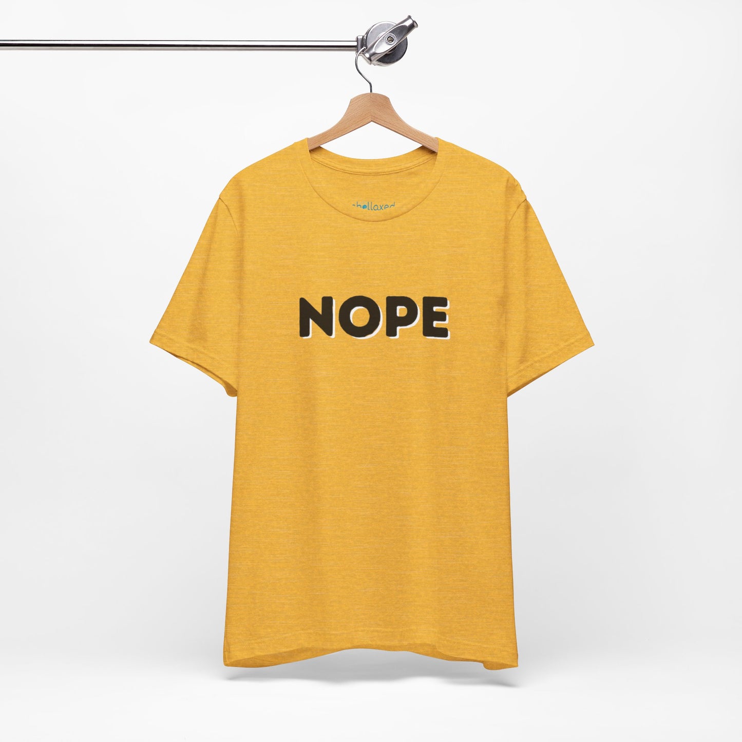 NOPE Graphic Tee — Minimalist Statement T-Shirt