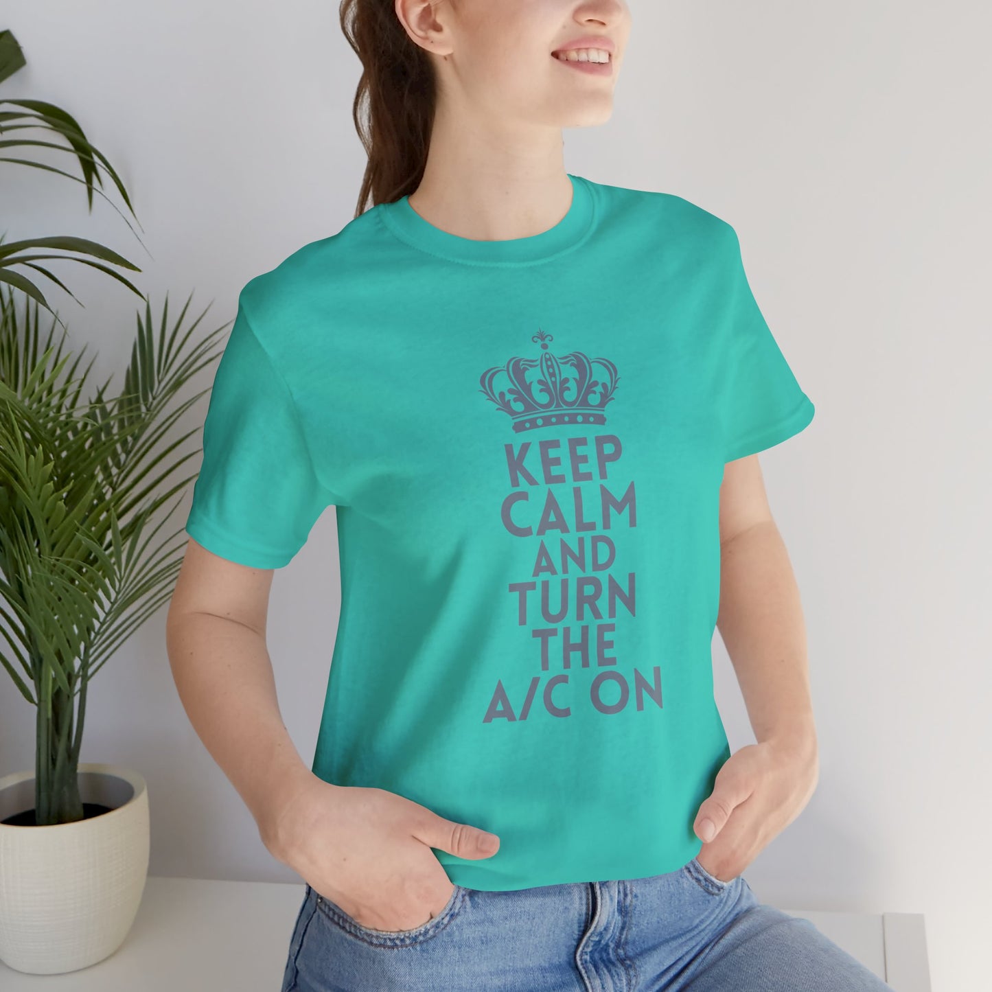 Keep Calm and Turn the A/C On T-Shirt