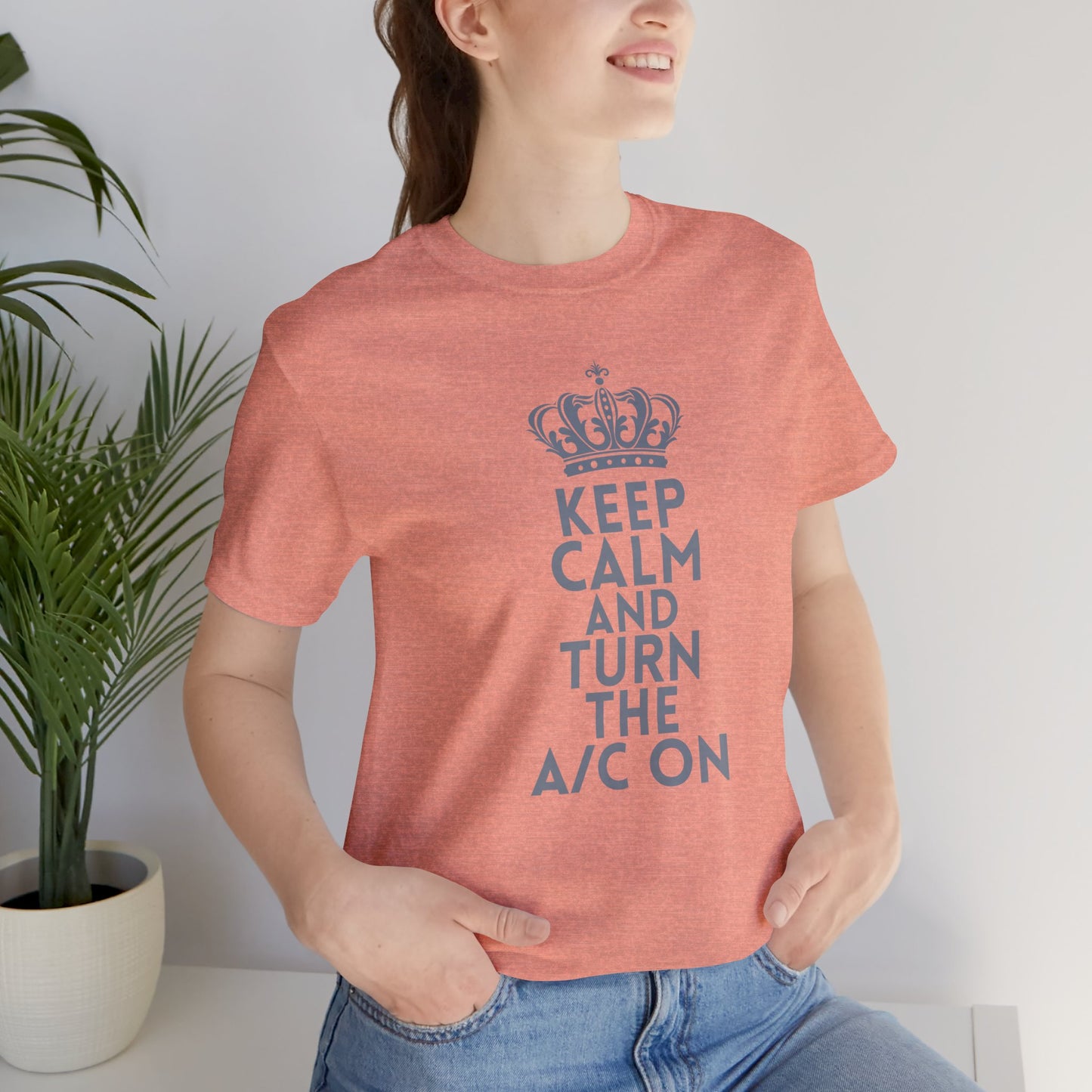 Keep Calm and Turn the A/C On T-Shirt