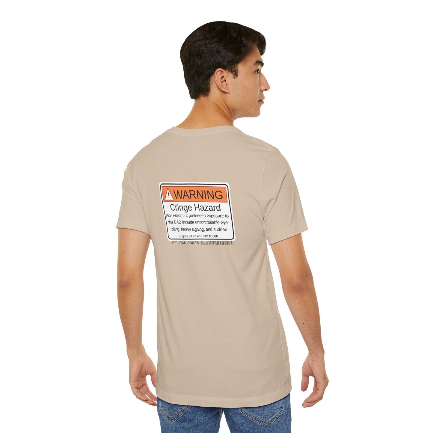 "Cringe Hazard" Dad T‑Shirt - Father's Day Gift